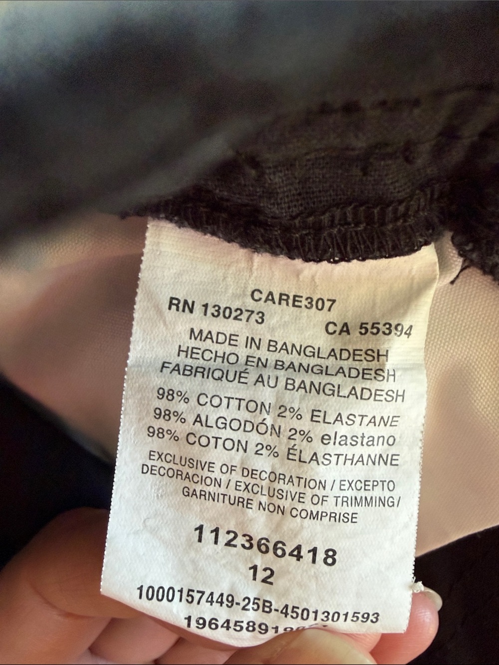 Lee Black Women's Cargo Shorts with Side Pockets - Picture 2 of 3